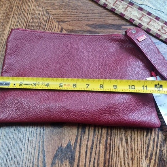 Genuine Red Clutch/Crossbody by TSD12 NWTs - Picture 10 of 11